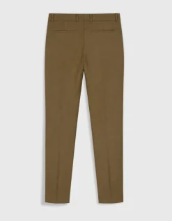 Pantalon de costume kaki TRAVEL SUIT Homme