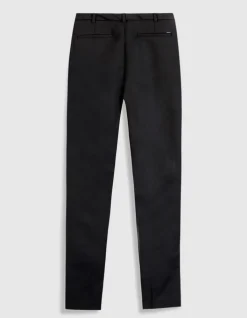 Pantalon de tailleur noir maille Milano Femme