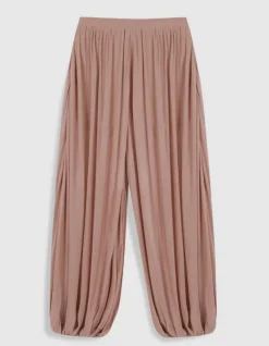 Pantalon fluide blush forme ballon Femme