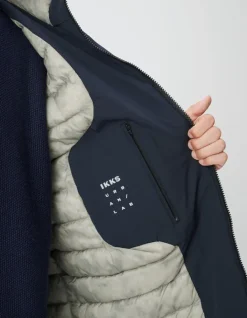 Parka à capuche marine WATERPROOF Homme