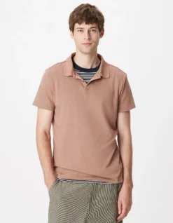 Polo manches courtes coton modal Homme