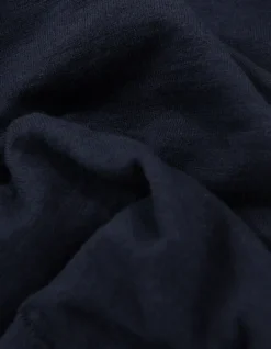 Polo marine tricot léger Homme