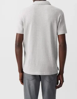 Polo REGULAR nuage coton bio maille nid d'abeille Homme