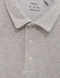 Polo REGULAR nuage coton bio maille nid d'abeille Homme