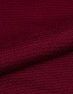 Pull manches longues prune tricot détail lurex Femme
