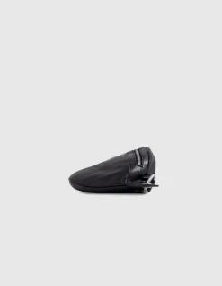 Sac banane 1440 noir cuir Femme