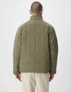 Sous-doudoune kaki matelassée Homme