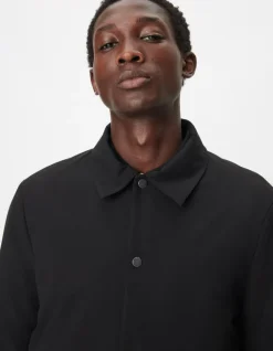 Sous-doudoune noire col chemise WATERPROOF Homme