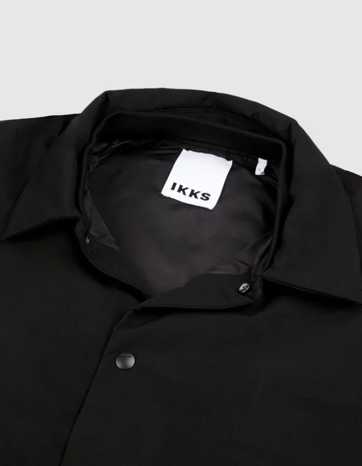 Sous-doudoune noire col chemise WATERPROOF Homme