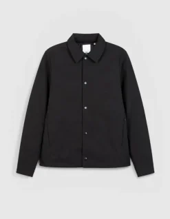 Sous-doudoune noire col chemise WATERPROOF Homme