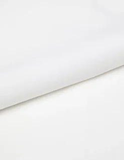 Top fluide écru dentelle manches Femme