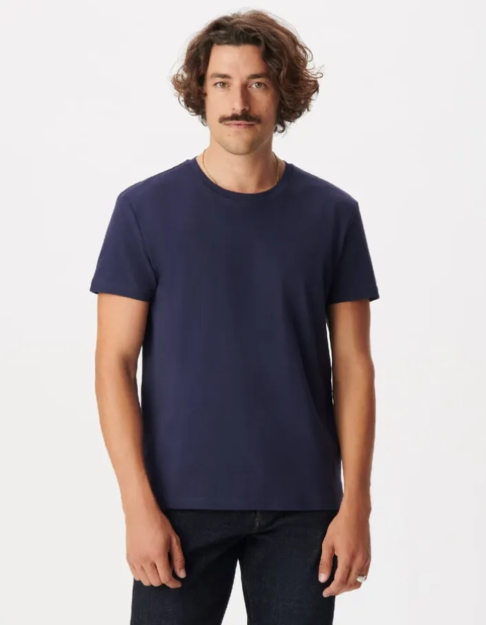 T-shirt col rond marine ABSOLUTE DRY Homme