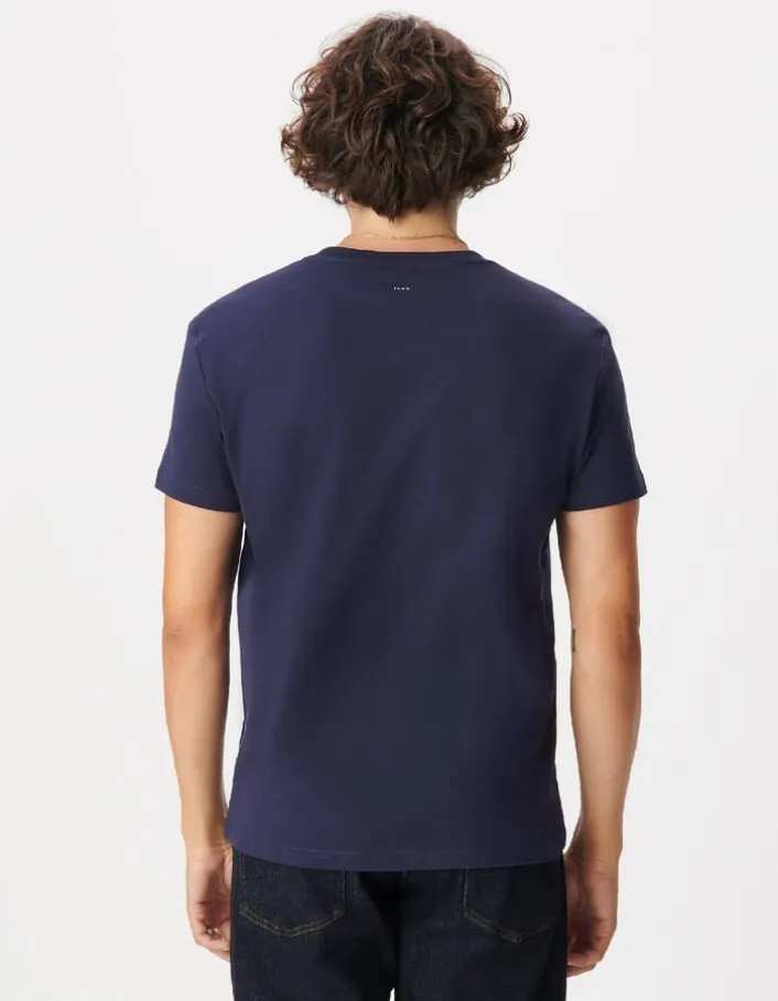 T-shirt col rond marine ABSOLUTE DRY Homme