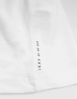 T-shirt L'Essentiel blanc col V Homme