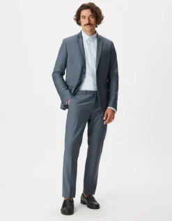 Veste de costume bleue TRAVEL SUIT Homme