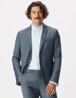 Veste de costume bleue TRAVEL SUIT Homme