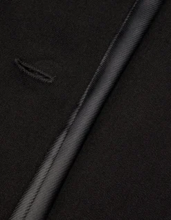 Veste de tailleur noire ajustée Femme