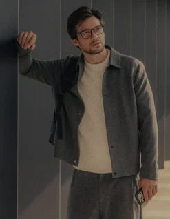 Veste grise maille ULTRA MOBILITY Homme