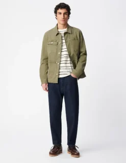 Veste saharienne kaki multipoches Homme